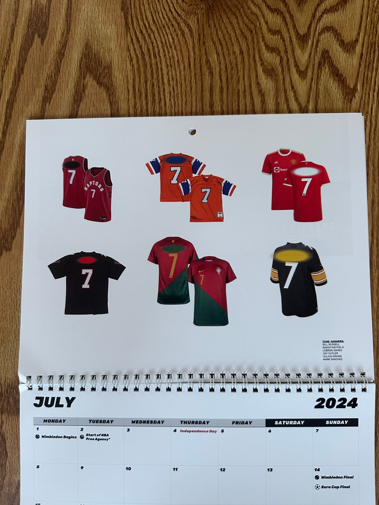 2024 Sports Calendar