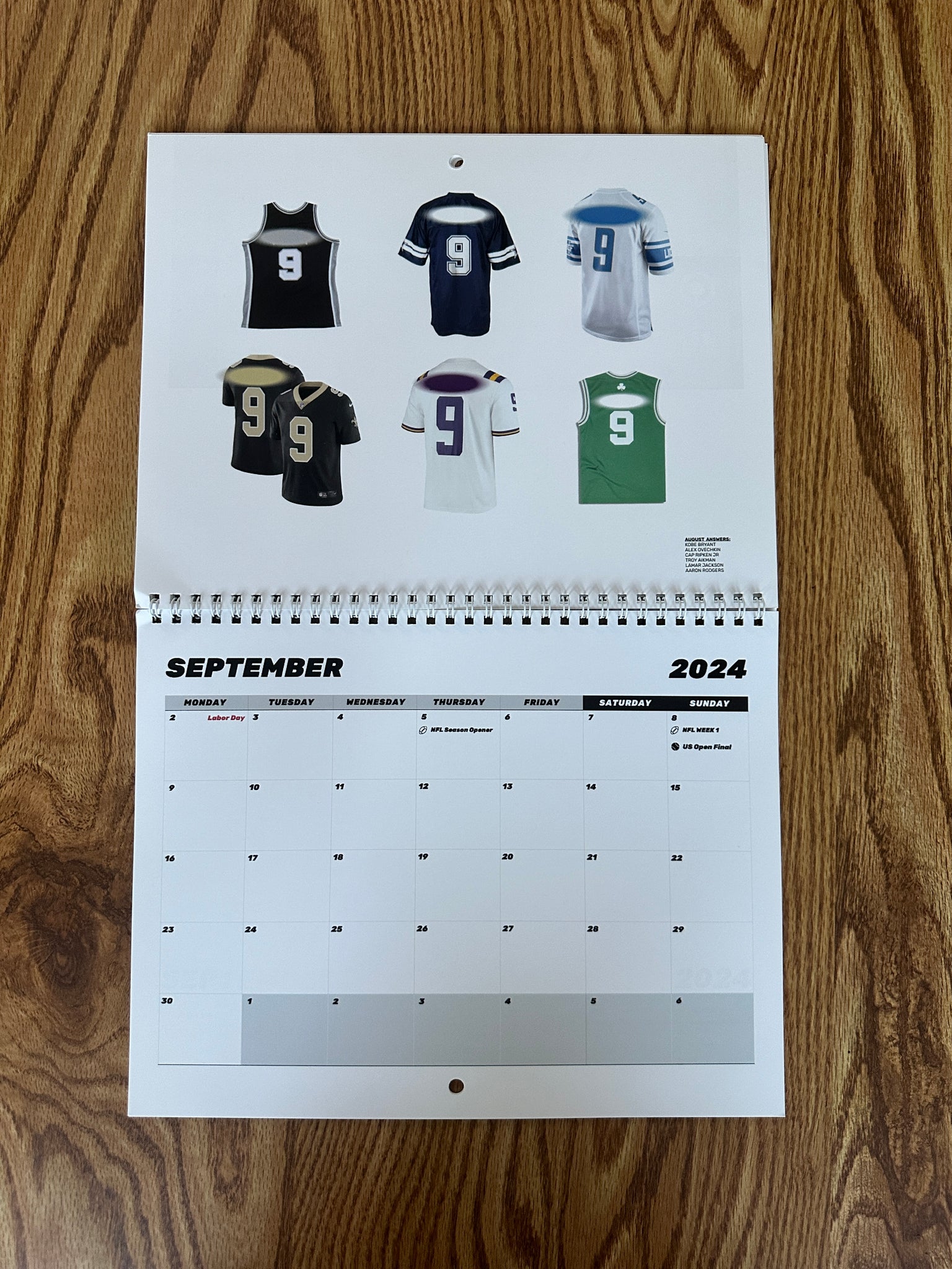 2024 Sports Calendar