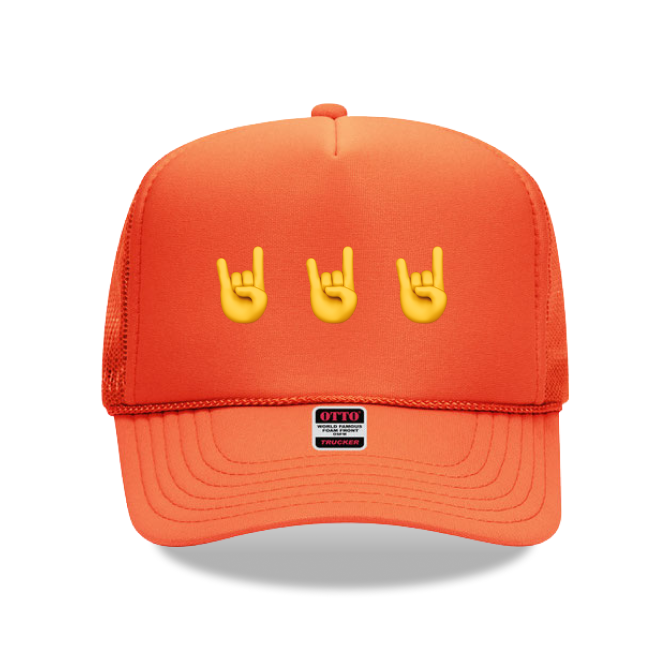 Hook Em Emoji Hat